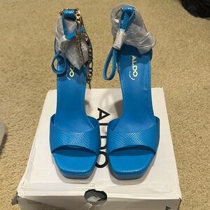 ALDO Blue Women's Sandals Brand New